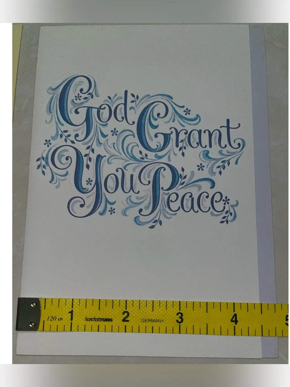 Religious Vintage Birthday Card (Yellow Envelope)